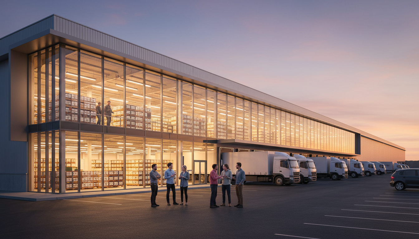 Amazon fulfillment center in Mexico