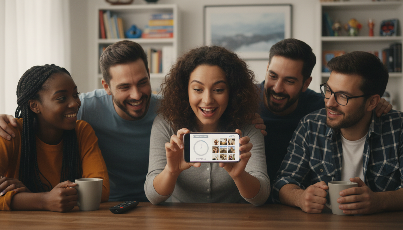 How to Recover Deleted Photos on Your Phone: Free Methods and Recovery Apps 2 Mobile device scanning for deleted photo recovery